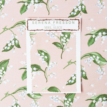 Pebble Lily of the Valley Fabric