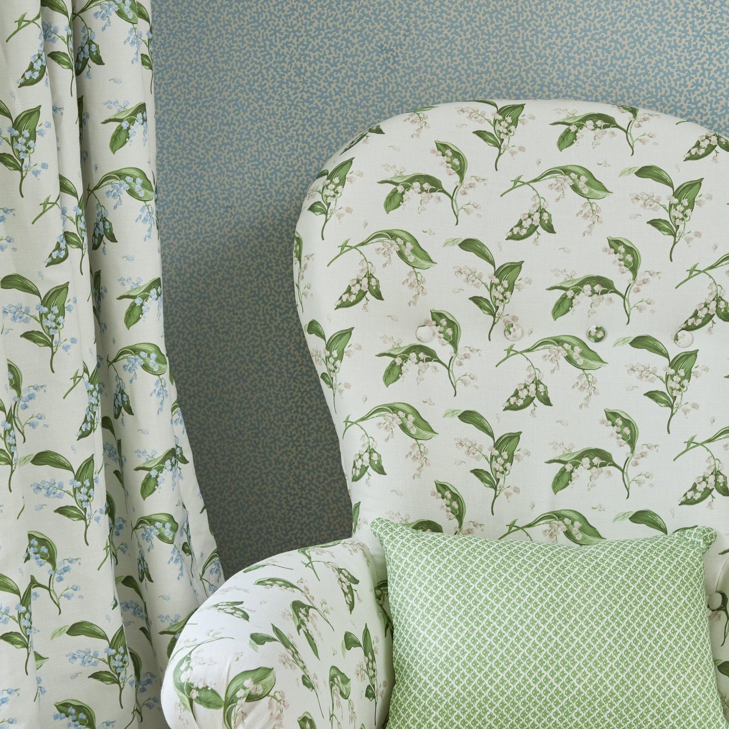 Pebble Lily of the Valley Fabric