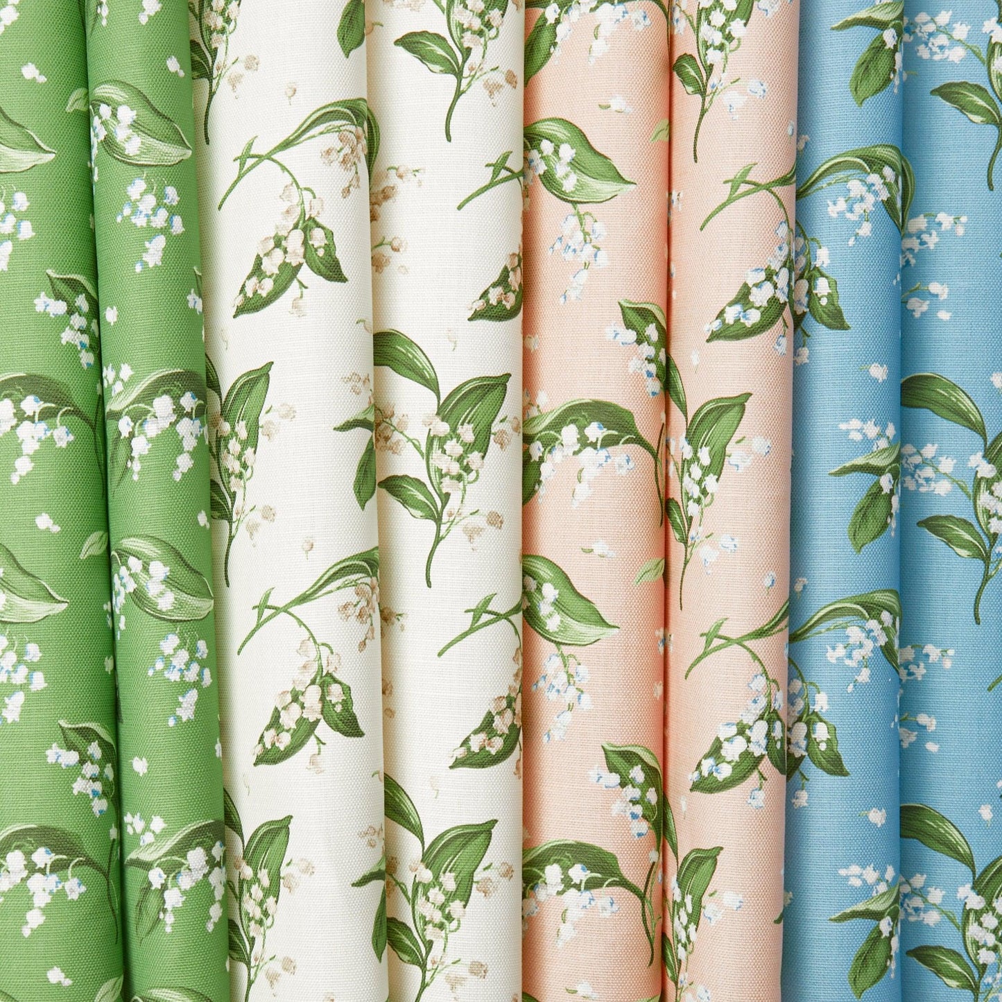 Pebble Lily of the Valley Fabric