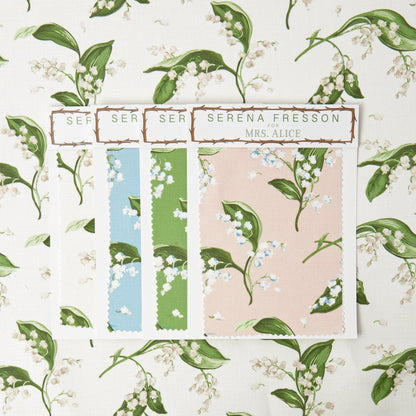 Pebble Lily of the Valley Fabric