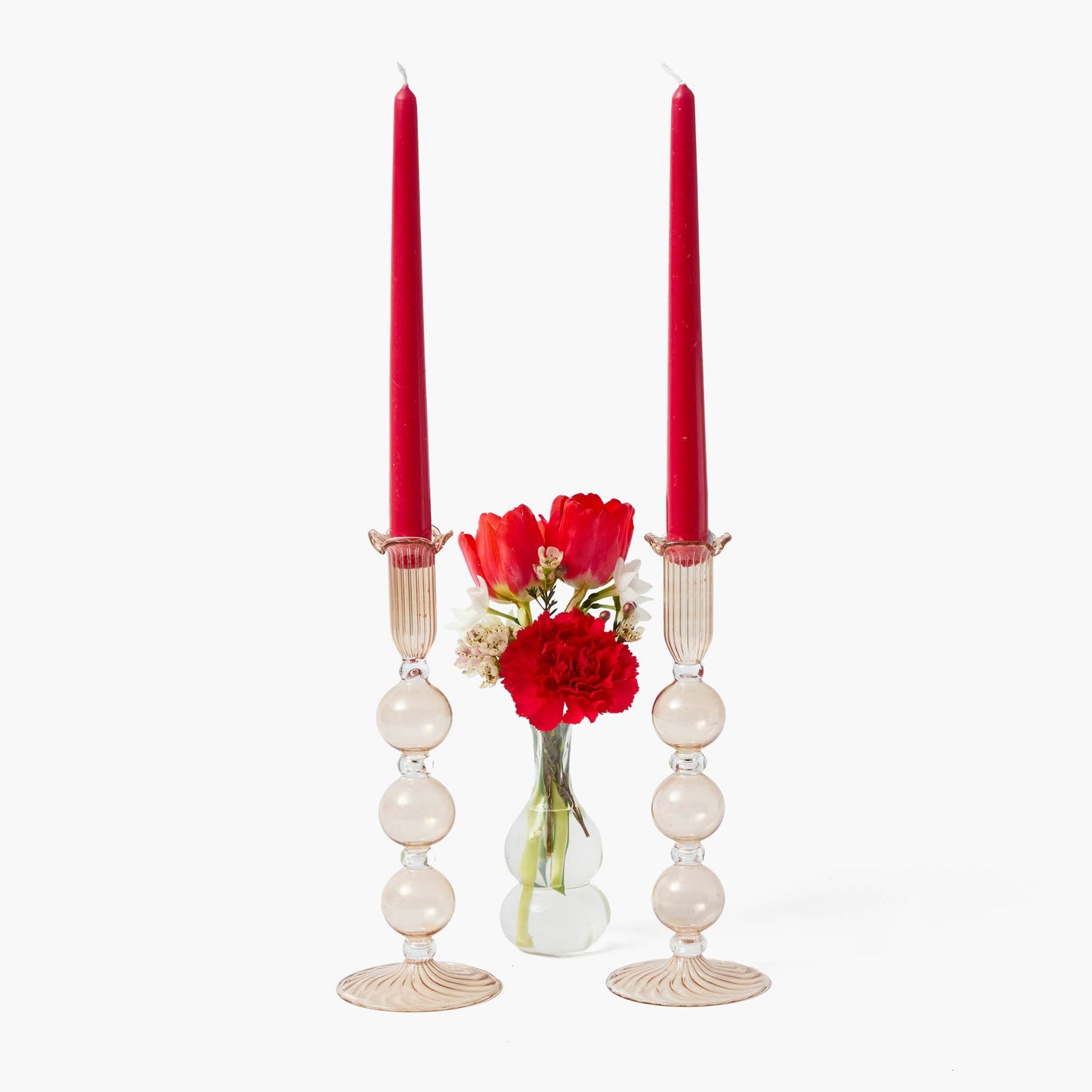 Chestnut Eden Candle Holders (Pair)