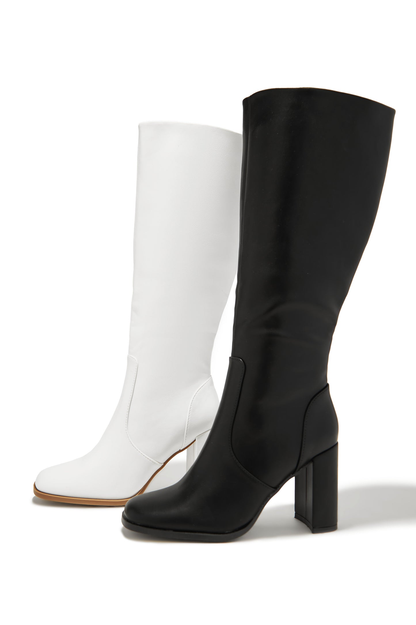 Paula Block Heel Boots - Black