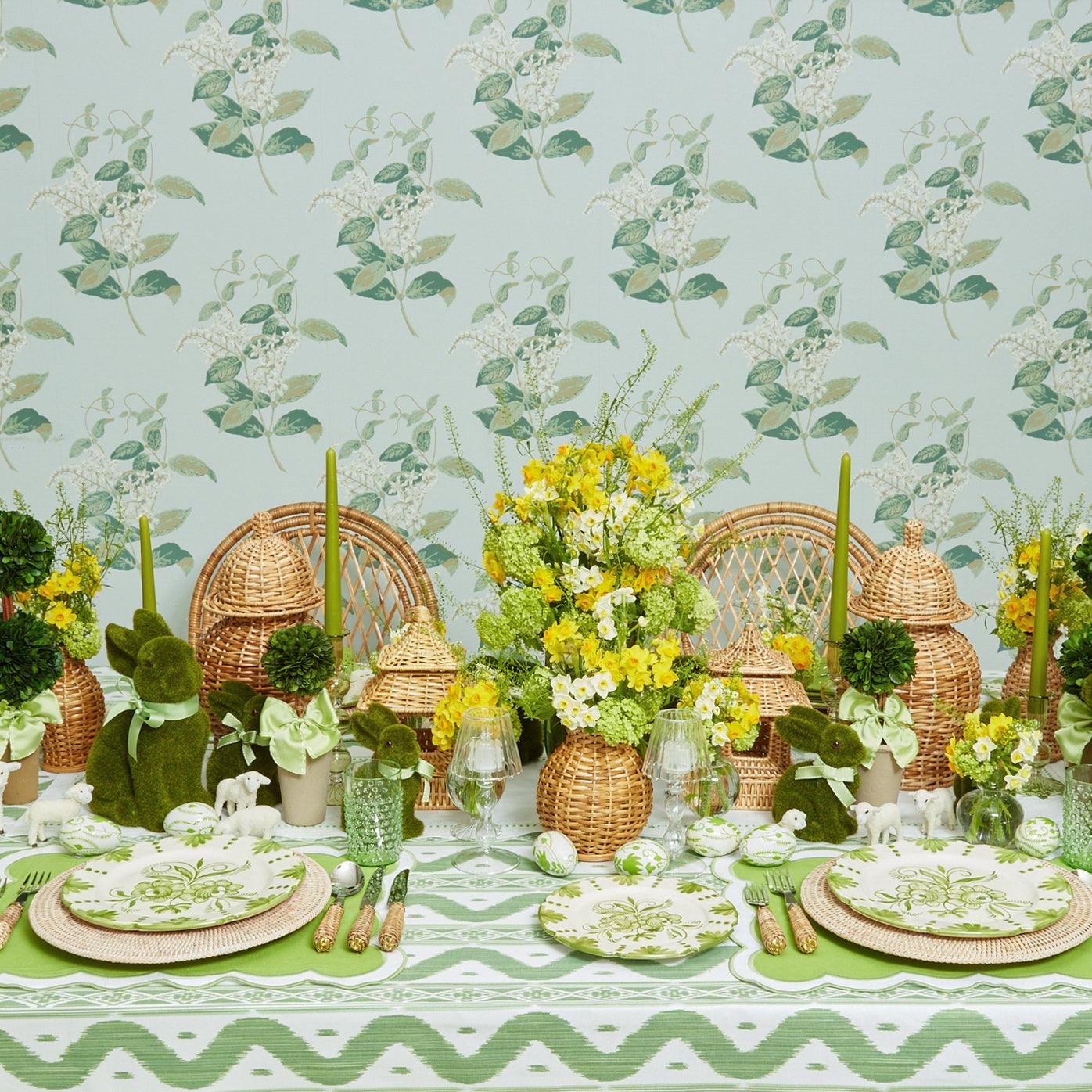 Natural Rattan Decoration Set