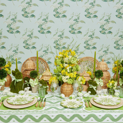Natural Rattan Decoration Set