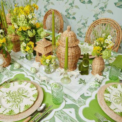 Natural Rattan Decoration Set