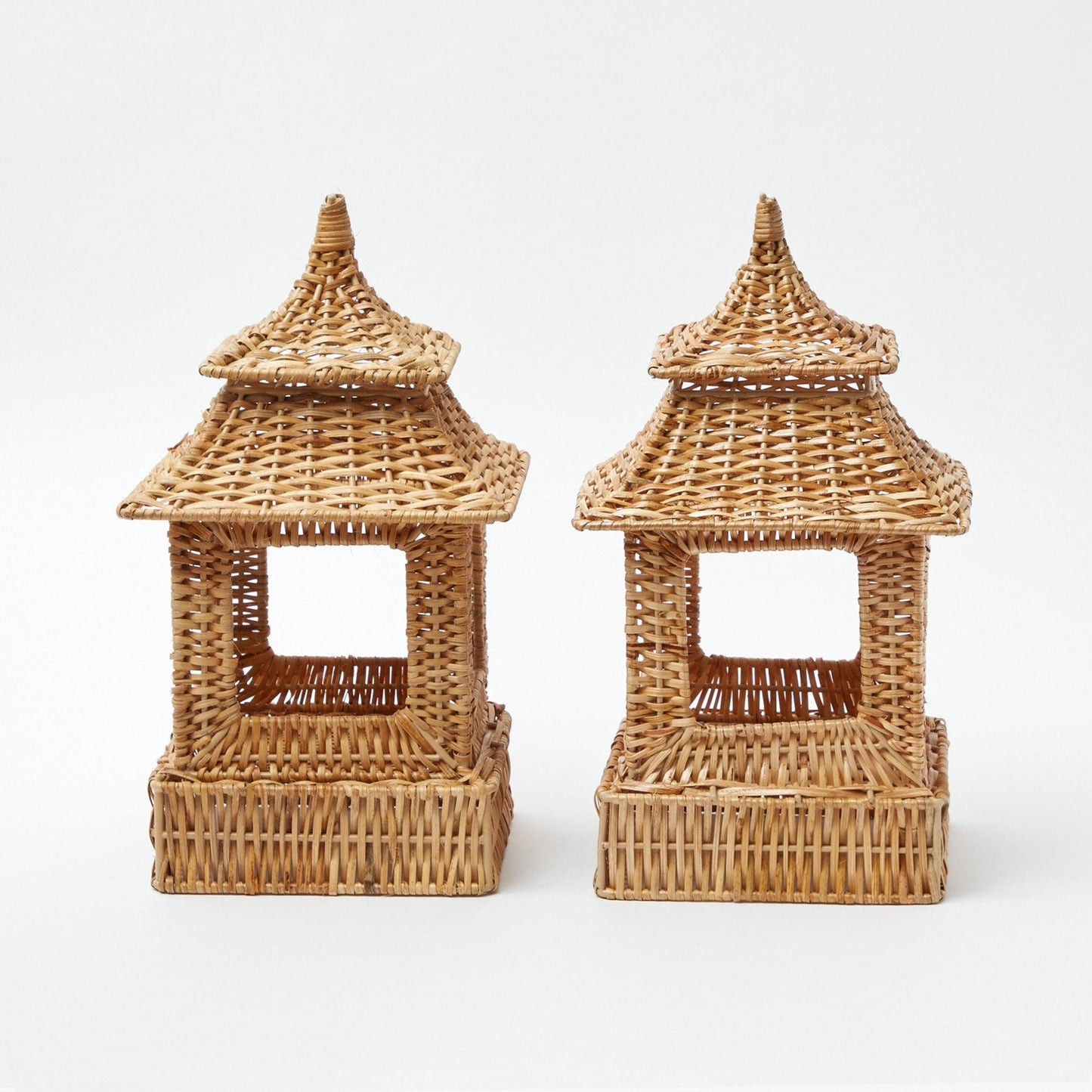 Natural Rattan Decoration Set