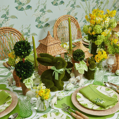 Natural Rattan Decoration Set