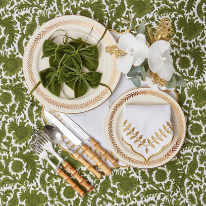 Olive Pheasant Tablecloth
