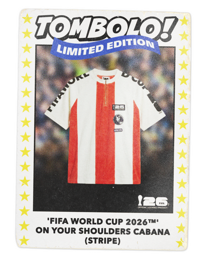 Customizable 'FIFA World Cup 2026™' On Your Shoulders Cabana (Stripe)