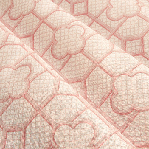 Pink Bamboo Trellis Fabric