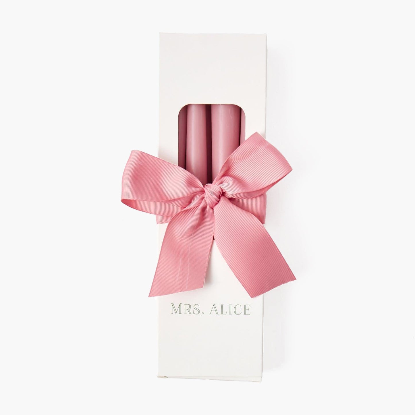 Pink Candles (Set of 8)