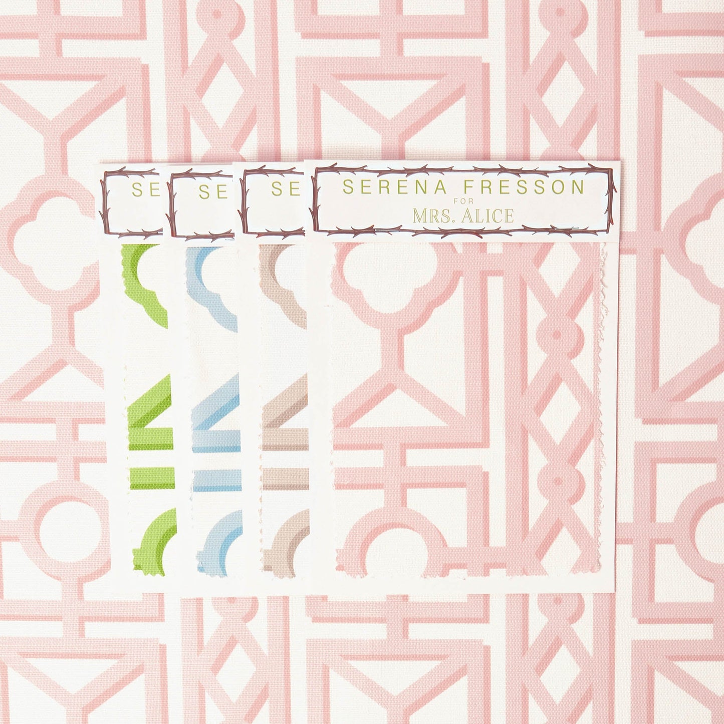 Pink Pavilion Fabric