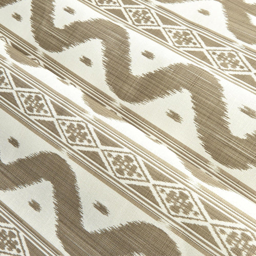 Putty Ikat Stripe Fabric