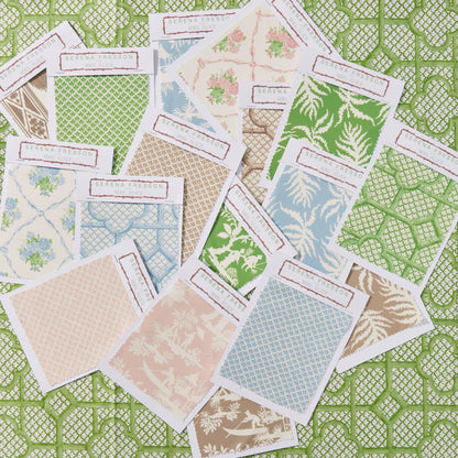 Putty Ikat Stripe Fabric