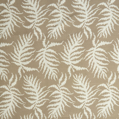 Putty Trailing Ferns Fabric