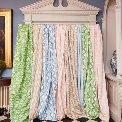 Putty Trailing Ferns Fabric