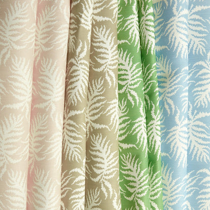 Putty Trailing Ferns Fabric