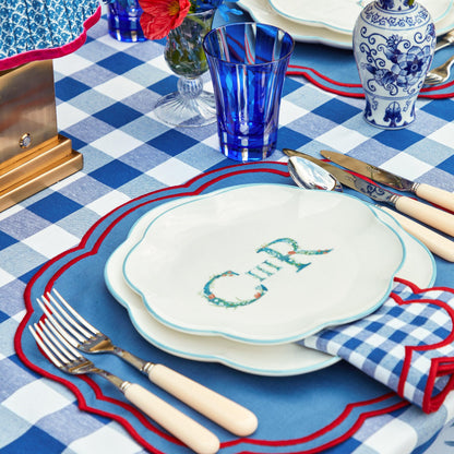 Royal Blue Positano Glasses (Set of 4)