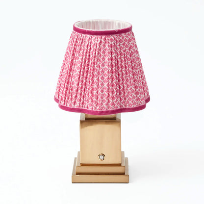 Raspberry Lotus Lampshade (18cm)