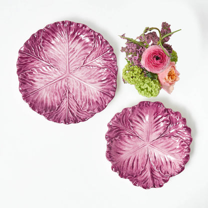 Aubergine Serena Cabbage Starter Plate