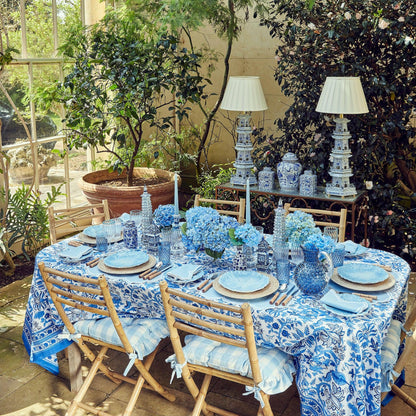Blue Serena Cabbage Dinner Plate