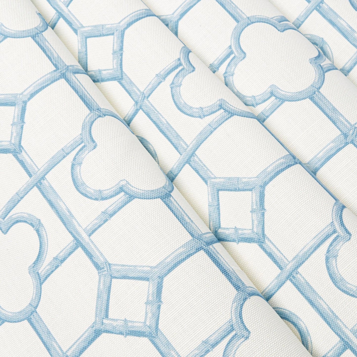 Blue Shaded Bamboo Fabric