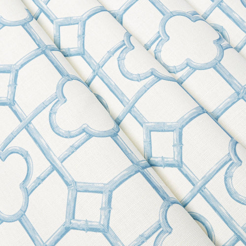 Blue Shaded Bamboo Fabric