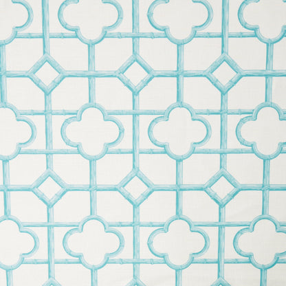 Turquoise Shaded Bamboo Fabric
