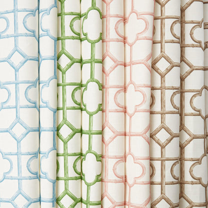 Blue Shaded Bamboo Fabric