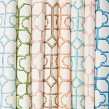 Blue Shaded Bamboo Fabric