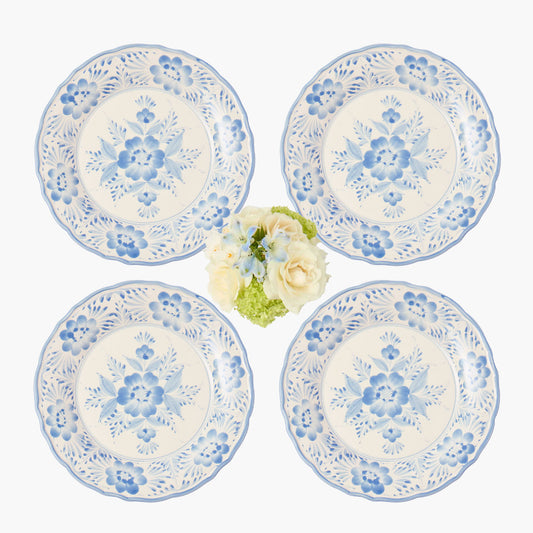 Blue Pandora Starter Plates (Set of 4)
