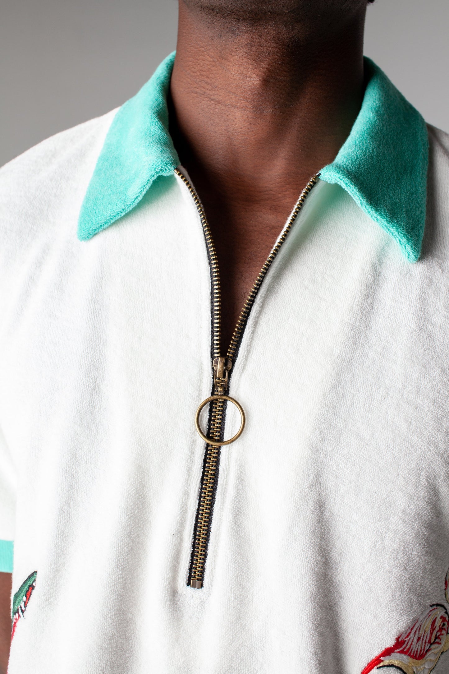 'Flamingo Tartare' Cabana (White)