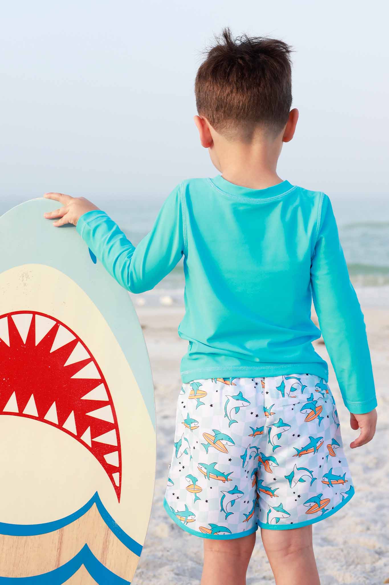 Boy's Swim Trunks | Totally Jawsome