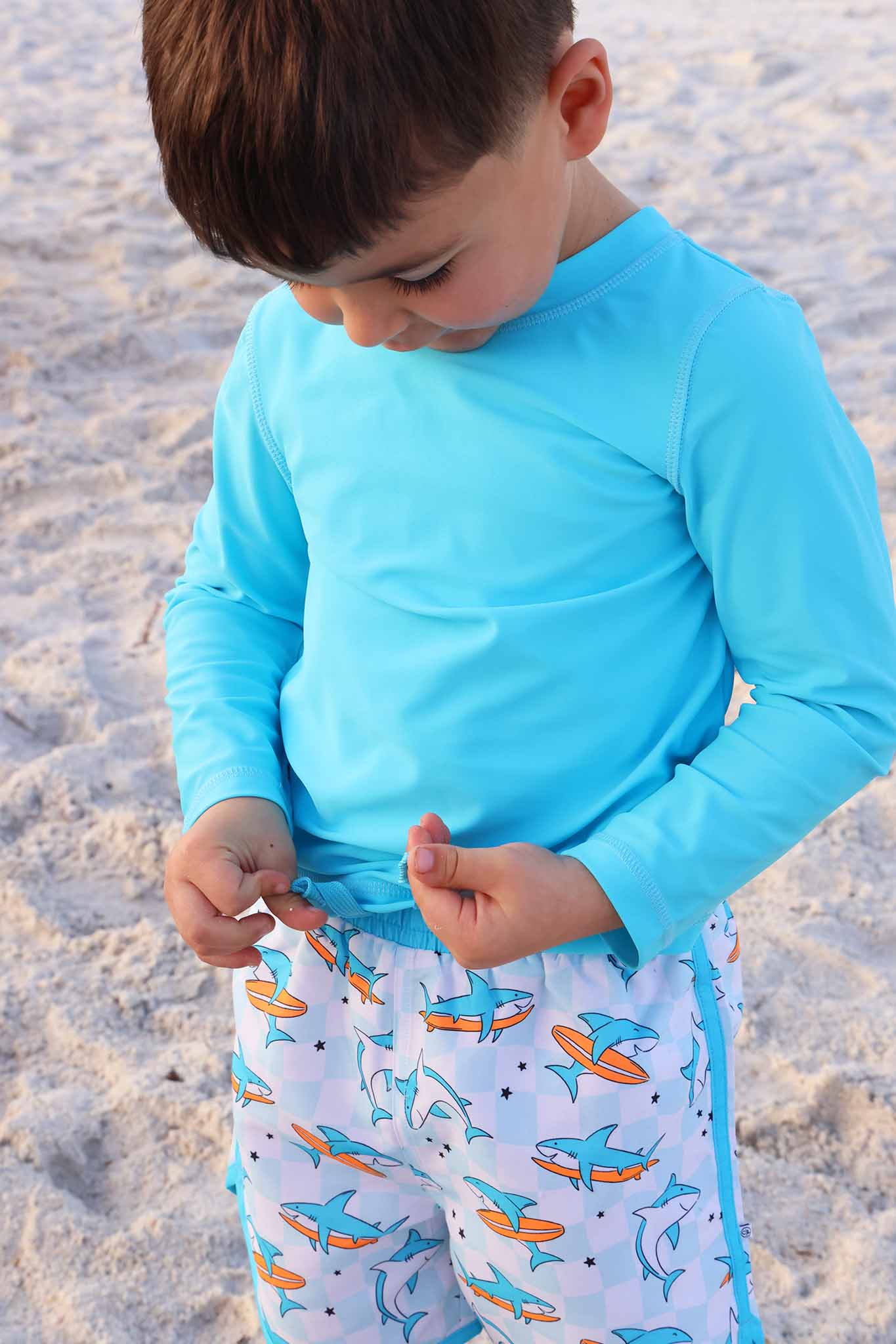 Boy's Swim Trunks | Totally Jawsome
