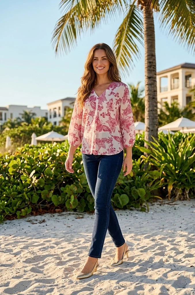 Johnny Was Sydnee Arlo Blouse C16125-4