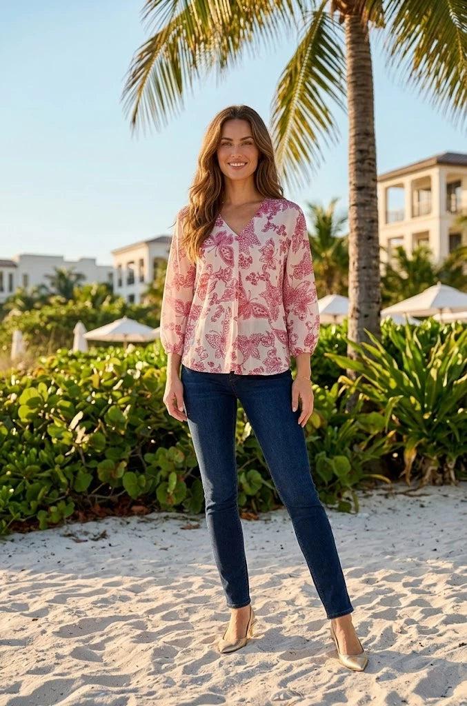 Johnny Was Sydnee Arlo Blouse C16125-4