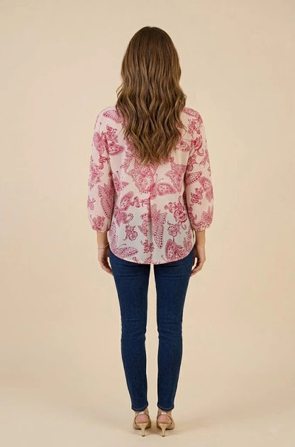 Johnny Was Sydnee Arlo Blouse C16125-4