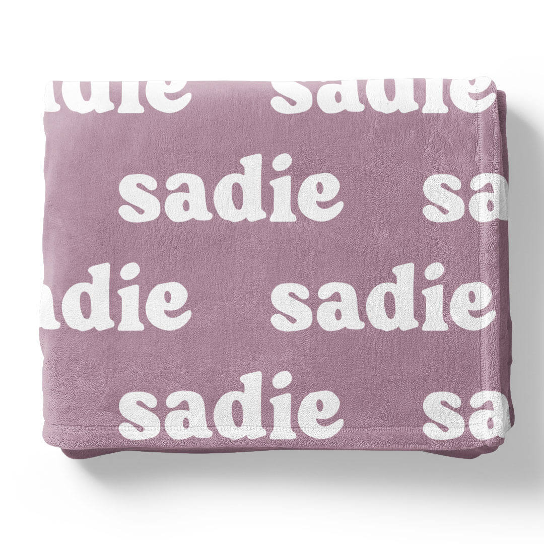 Cotton Candy Personalized Color Blanket