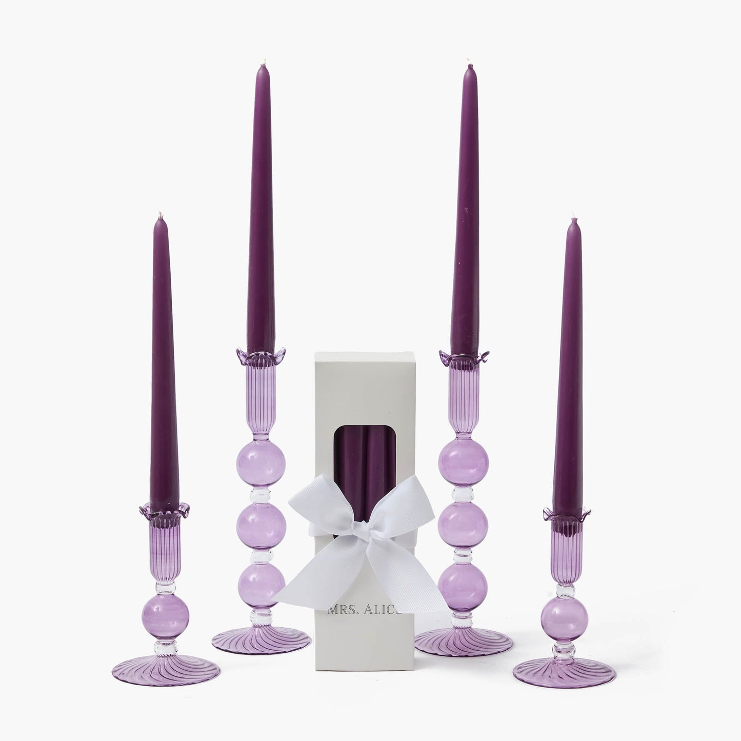 Eden Purple Candle Set