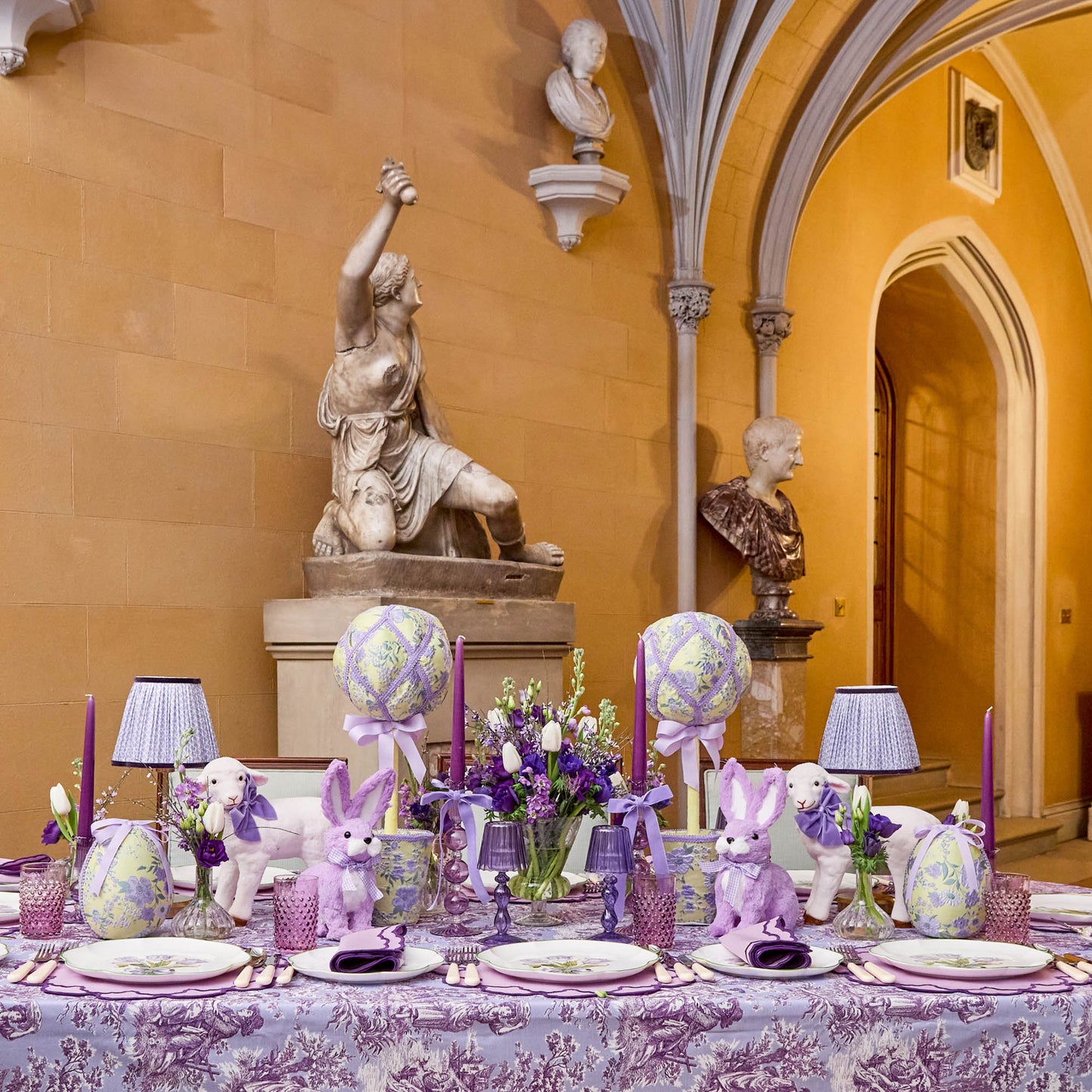 Eden Purple Candle Set