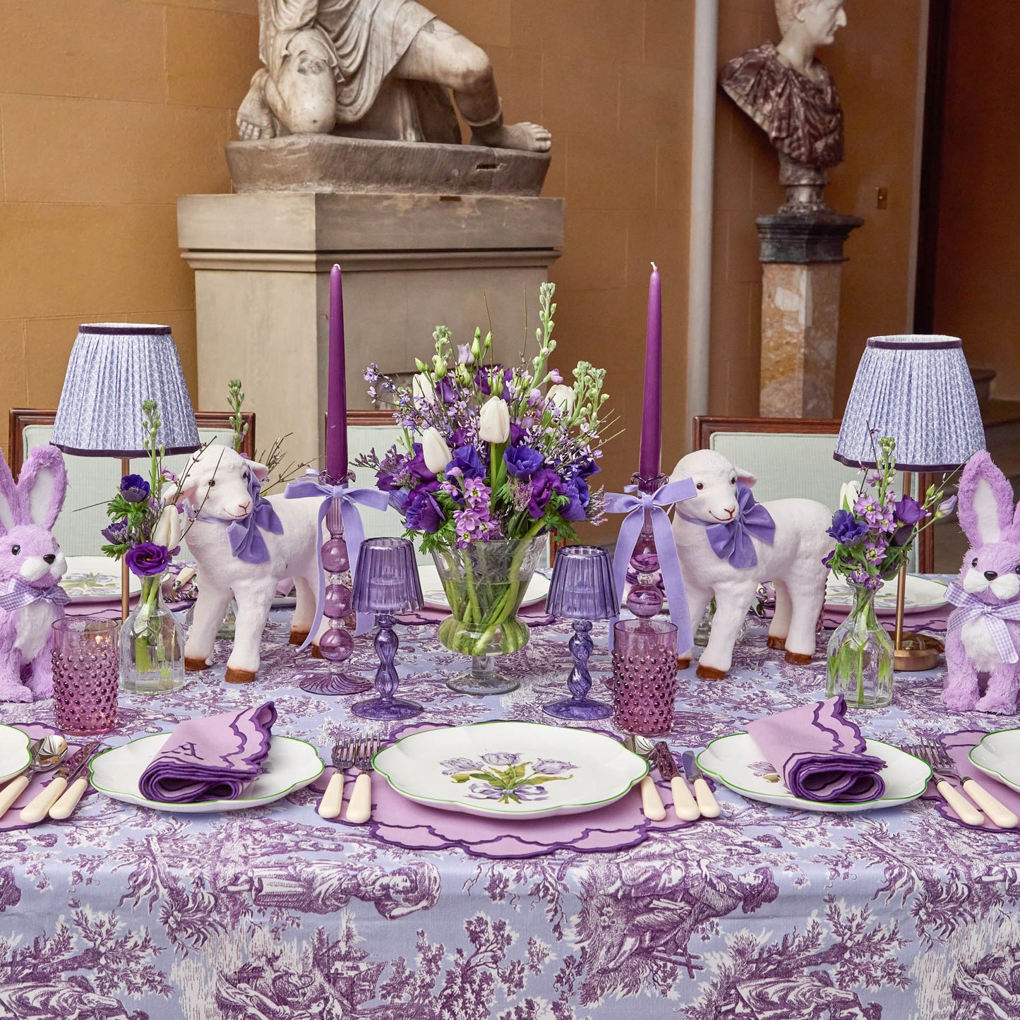 Eden Purple Candle Set