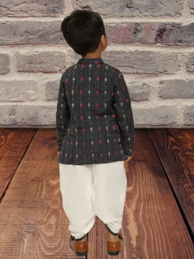Baby Boys Festive & Party Dhoti & Kurta Set  (Multicolor Pack of 2)