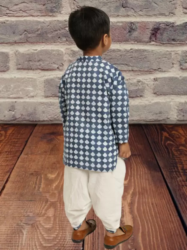 Baby Boys Festive & Party Dhoti & Kurta Set  (Multicolor Pack of 2)