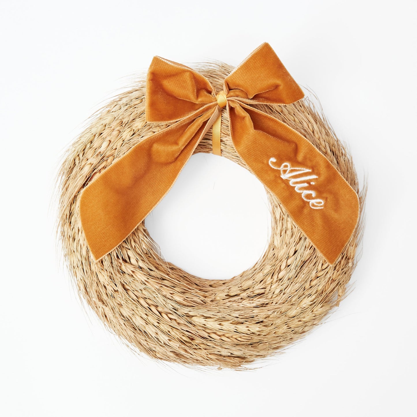 Mustard Personalisable Bow