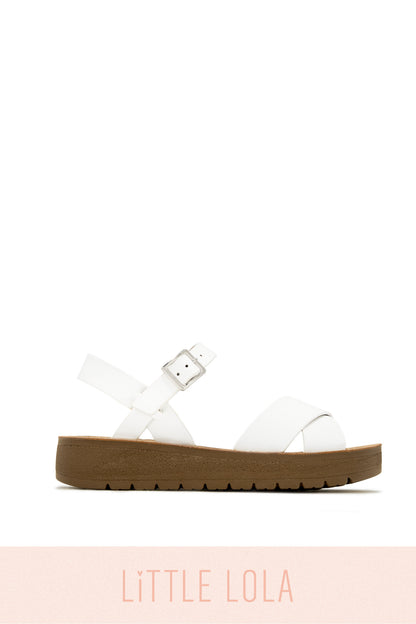 Sandy Days Kids Flat Sandals - Black