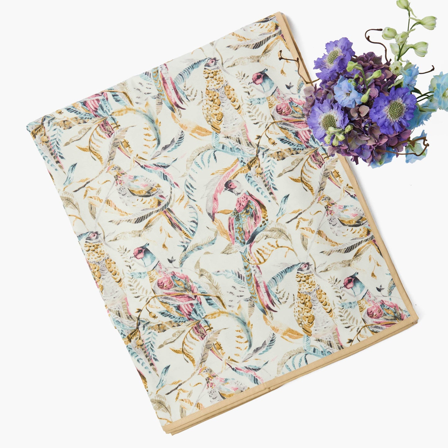 Fall Shaded Pheasant Tablecloth