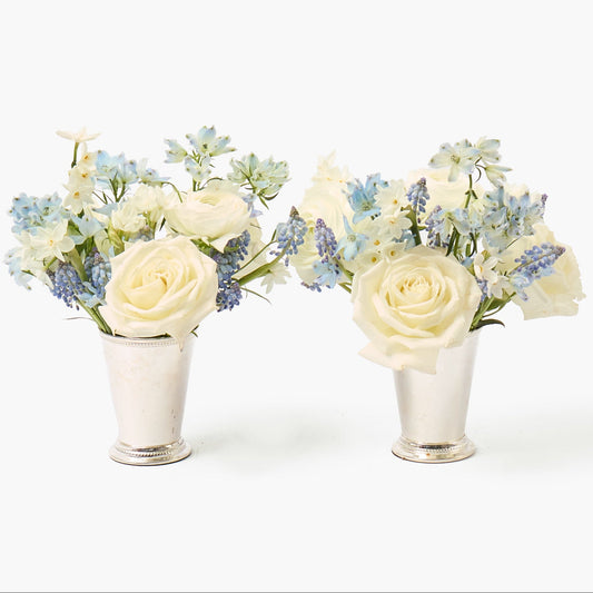 Silver Mint Julep Cups (Pair)