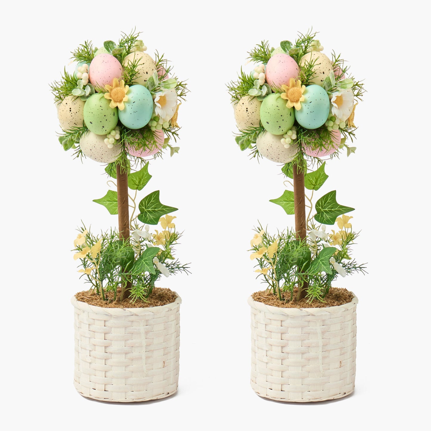 Potted Easter Egg Tree (Pair)