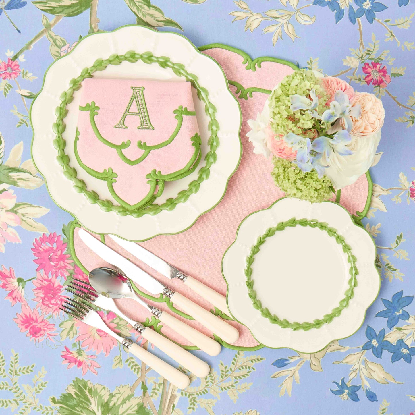 Green Laurel Starter Plate