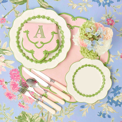 Green Laurel Starter Plate